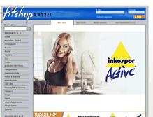 Tablet Screenshot of fitshop.de